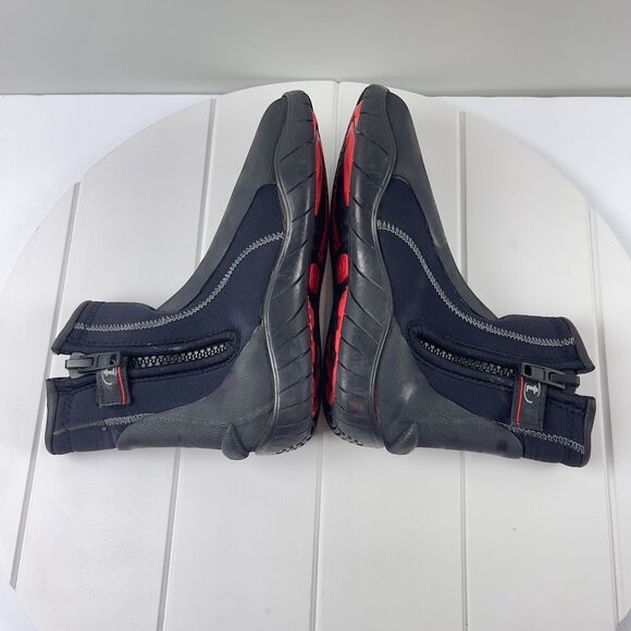 Tusa Scuba Boots Imprex 5mm Unisex US Size 6 Black Side Zip DB-0101 - Picture 6 of 8
